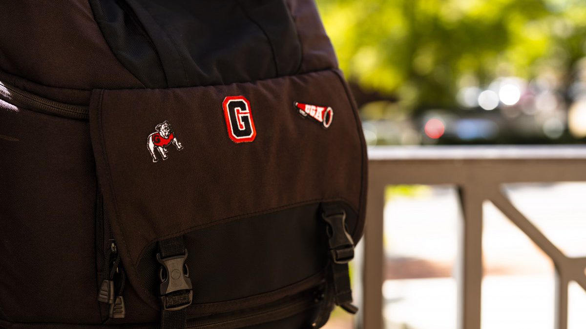 Vintage UGA embroidered sticker patches