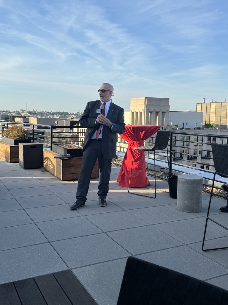 Ag Dawgs in Washington, DC, May 21, 2024 - Dean Place speaks to the group