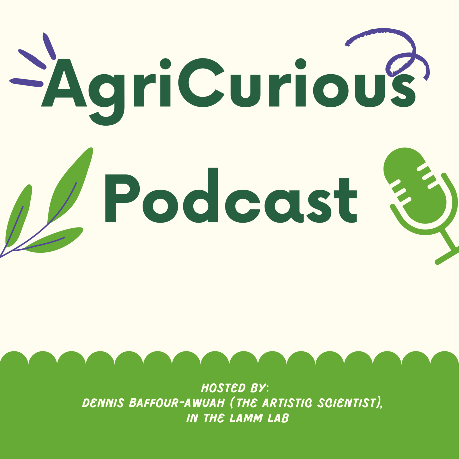 Agricurious podcast flyer