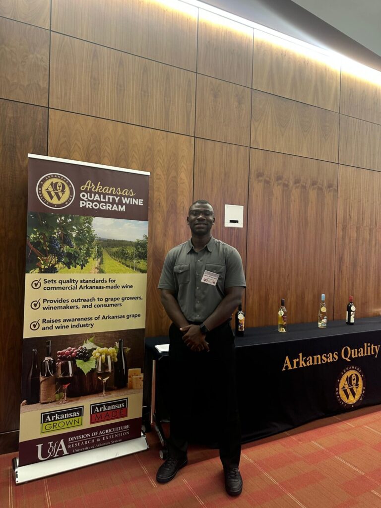 Dennis Baffour-Awuah at the VxM annual project meeting