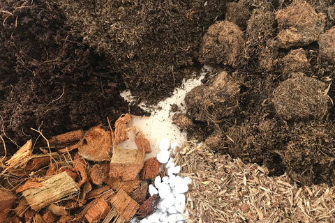 a picture of soilless substrates