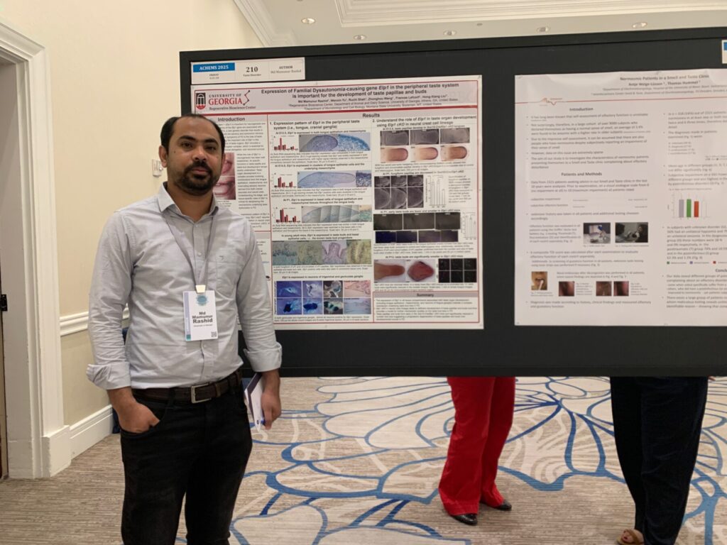 Md Mamunur Rashid presented in Annual meeting of AchemS 2025