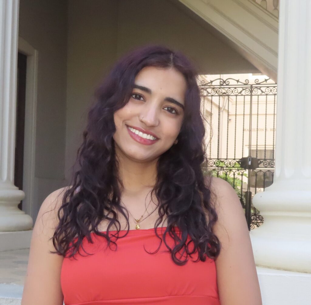 A headshot of Saumya Shanbhag.
